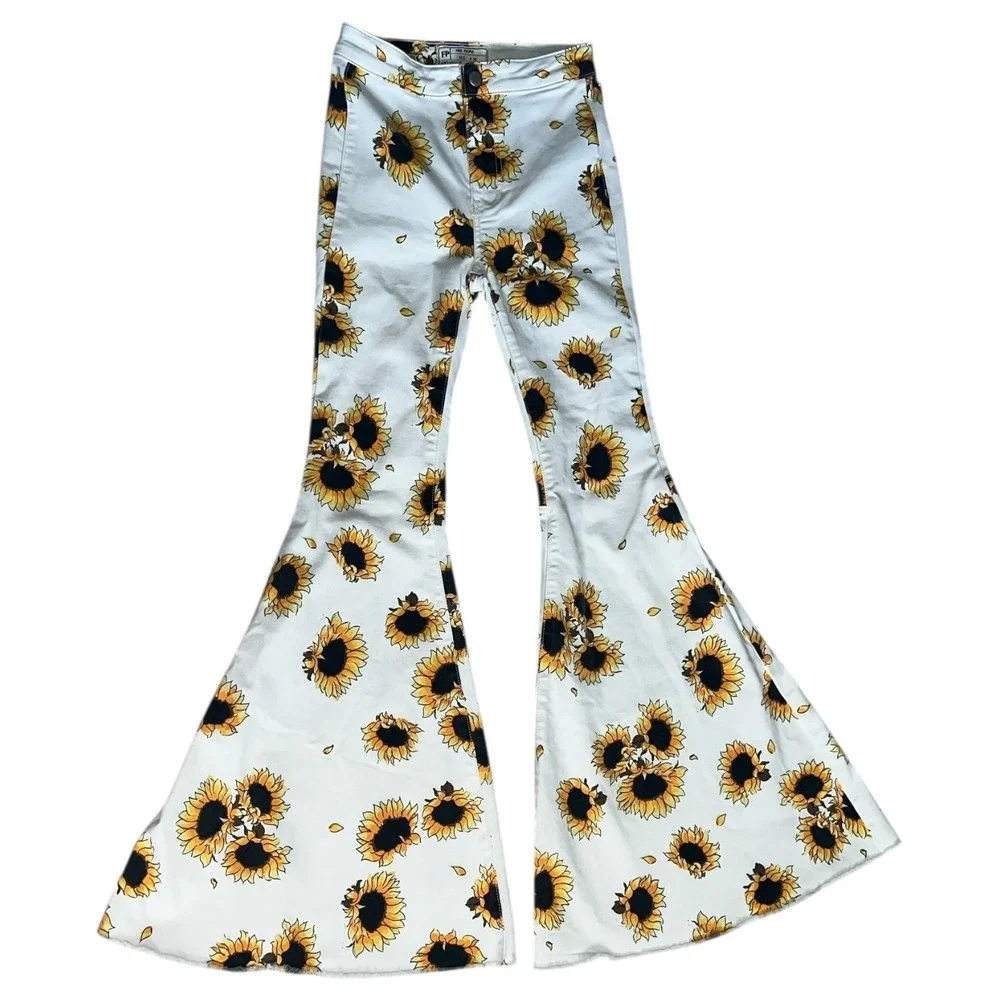 Free People thigh sunflower yellow